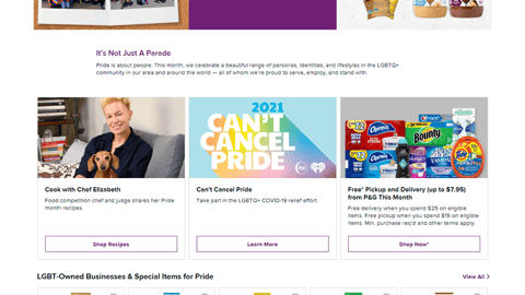 Giant Food Pride 2021 Hub